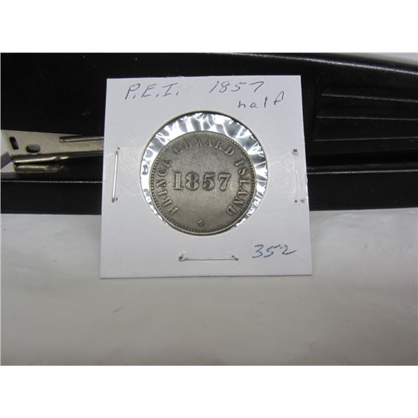 Prince Edward Island 1857 Half Cent