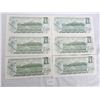 Image 2 : 6 One Dollar Bills 1973