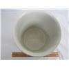 Image 2 : White One Gallon Crock marked Hall no damage
