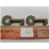 Image 1 : 2 CNR Railway Switch Keys