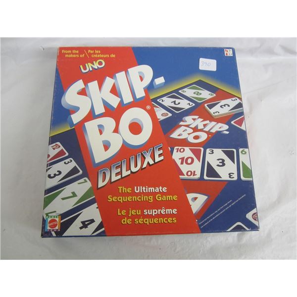UNO Skip-Bo Deluxe Family Game