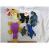Image 2 : Lot of 6 Vintage Beanie Babies some Pokémon