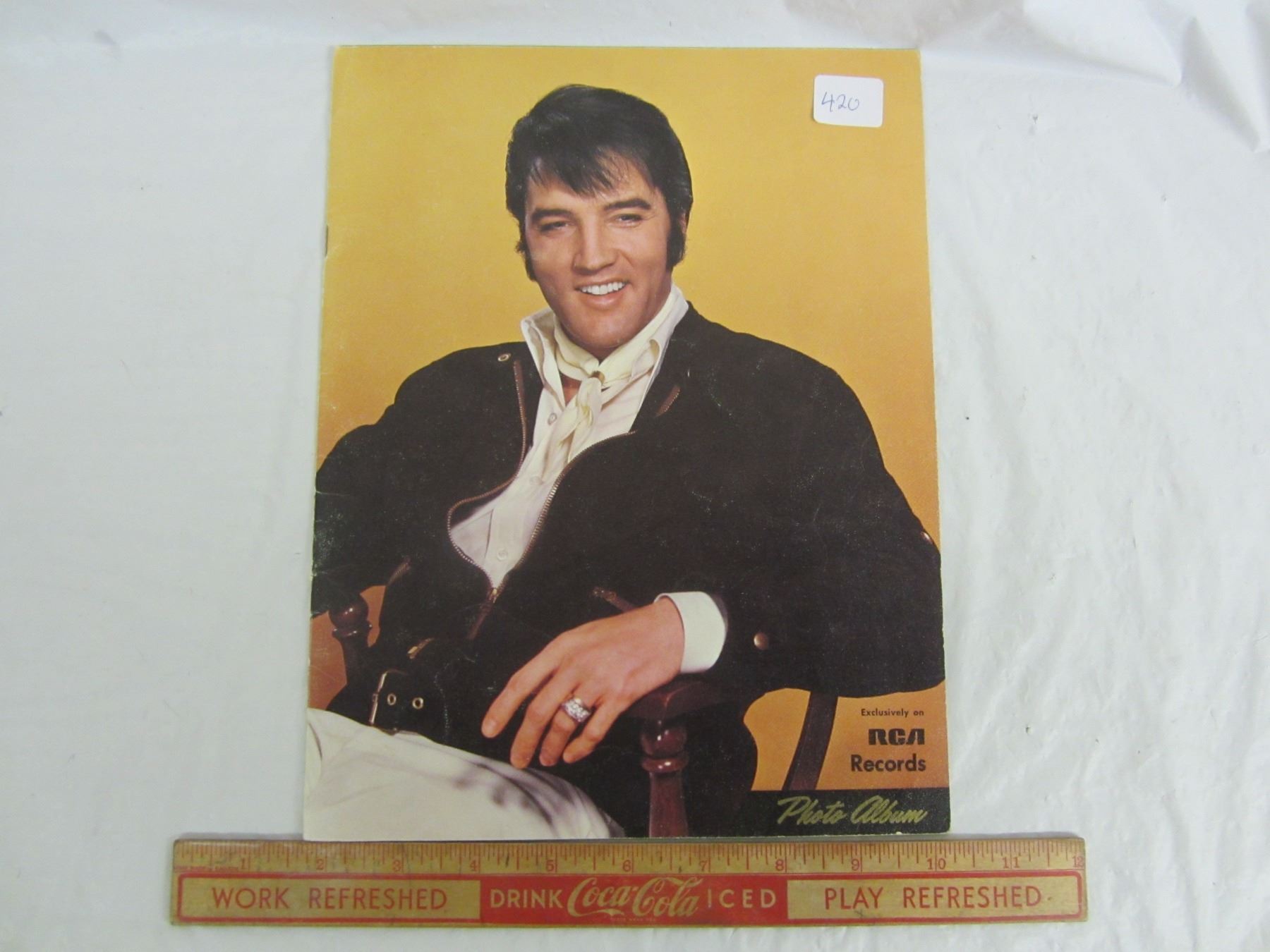 Rare Vintage RCA Records Elvis Photo Album Schmalz Auctions