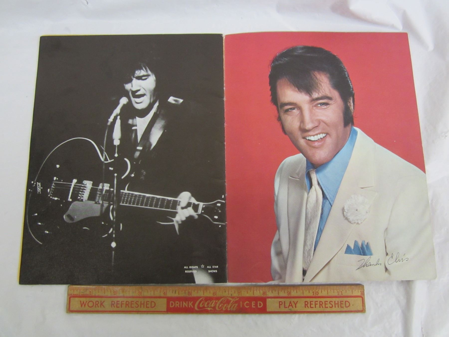 Rare Vintage RCA Records Elvis Photo Album