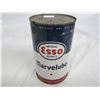 Image 2 : Vintage Imperial Esso Marvelube  oil can full