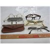 Image 1 : Lot of 5 sets of vintage eye glasses