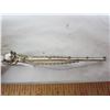 Image 3 : Rare Hickok Sterling Silver Tie Clip Shaped like Fishing Pole