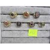 Image 2 : Lot of 7 Molson Stanley Cup Rings