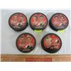 Image 1 : 5 McDonalds Pucks Gretsky , Lemieux  ect.