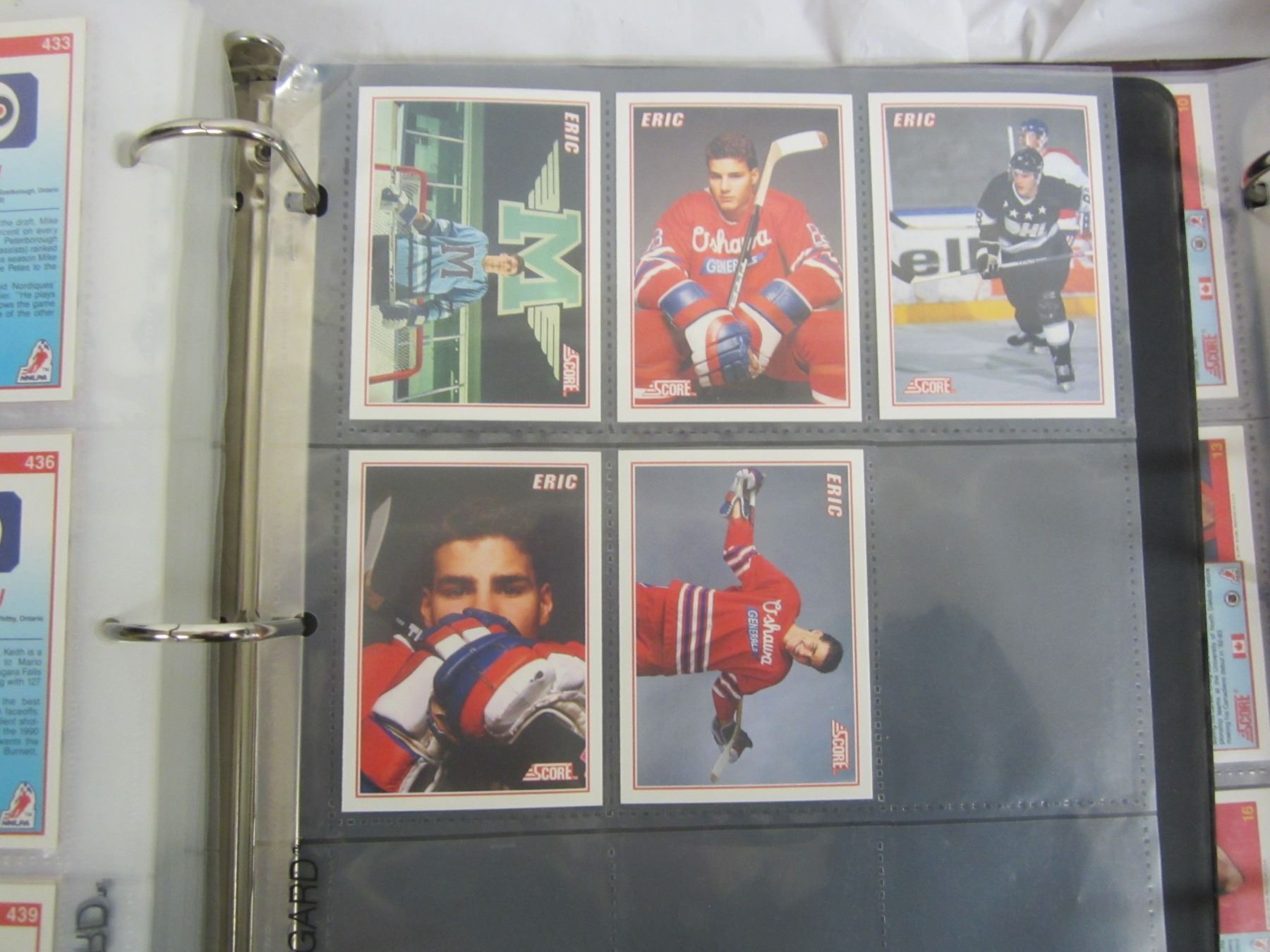 2 Complete Hockey Card sets of Score Hockey 19901991 and 19911992