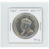 Image 1 : 1935 Silver Dollar. Canada’s first silver dollar and first commemorative coin celebrates George V’s 