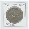 Image 1 : 1956 Silver Dollar. Key Date. Mintage of 209,092. VF-20.