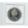 Image 2 : 1965 Small Beads Pointed 5 Type I Silver Dollar. Proof Like-65 with Cameo. Nice.