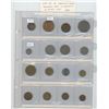 Image 1 : Lot of 16 old Mexican coins including 1937 5 centavos. 2 coins are Unc. Nice.