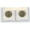 Image 2 : Lot of 2 2020 United Nations Loonies. Includes red & blue Colourized as well as regular. Both BU fro