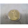 Image 1 : Ephebe of Antikythera. From the Ancient Greece medals series. A beautiful gold-plated bronze medal m