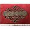 Image 1 : Iron Welcome Sign