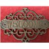 Image 2 : Iron Welcome Sign