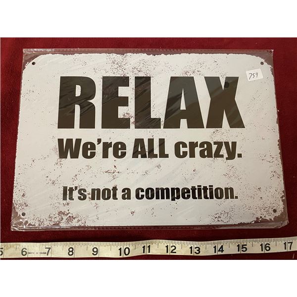 Relax Sign