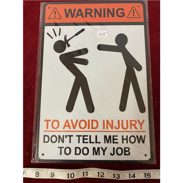 Warning Sign