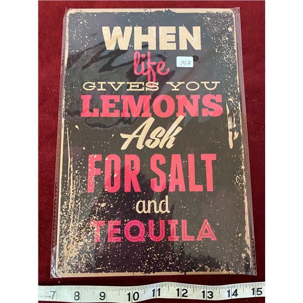 Lemons Sign