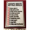 Image 1 : Office Rules Sign