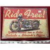 Image 1 : Ride Free Sign