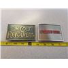 Image 1 : 2 belt buckles - Colt revolvers & Molson Canadian beer