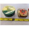 Image 2 : 3 antique typewriter ribbon containers (2 tins 1 box) Peerless has ribbon inside