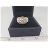 Image 3 : 14K Gold Electro Plated men's ring - size 10.5