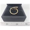 Image 2 : 3 diamond ring - 10K gold, size 6 purchased at People's jewellers