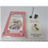Image 1 : Beatrix Potter - book & movie (sealed) & 2 brass mice