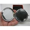 Image 3 : FLORAL DOUBLE MIRROR COMPACT - No Face Powder - New in Box