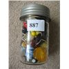 Image 1 : JAR of BUTTONS - Sorted - 40 Batches with 6 or more matching buttons in each batch