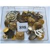 Image 1 : LARGE LOT OF MILITARY BADGES and BUTTONS