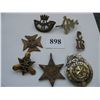 Image 2 : LARGE LOT OF MILITARY BADGES and BUTTONS