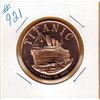 Image 1 : 1 OUNCE COPPER  .999 FINE - TITANIC