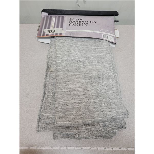 new, unused room darkening curtain panels 36" X 84"