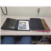 Image 1 : Business portfolio, Taber's cyclopedic medical dictionary & 2 15.6" laptop sleeves