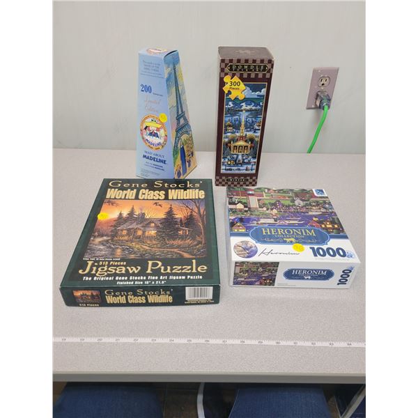 4 puzzles