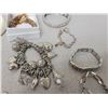 Image 4 : Bracelet lot - charm bracelets & charms, bangles etc