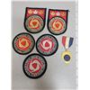 Image 1 : fitness award patches & track & field ribbon