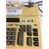 Image 2 : VINTAGE  80S  CANON  CANOLA   ELECTRIC/BATTERY ADDING MACHINE. WORKING  CONDITION