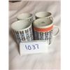 Image 1 : SET OF 4 MUGS. MADE IN  POLAND . EARLY 70’S