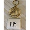 Image 1 : 1119-EAGLE MOTIF KEY CHAIN 5CM ROUND