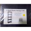Image 1 : NEW 5 Shelf Plastic - 67x24x12"
