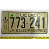 Image 1 : 1971 Quebec Licence Plate