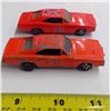 Image 2 : Two - 1981 - 1/64 Scale Dukes Cars (ERTL)