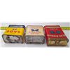Image 4 : 3x Blue Ribbon Spice Tins