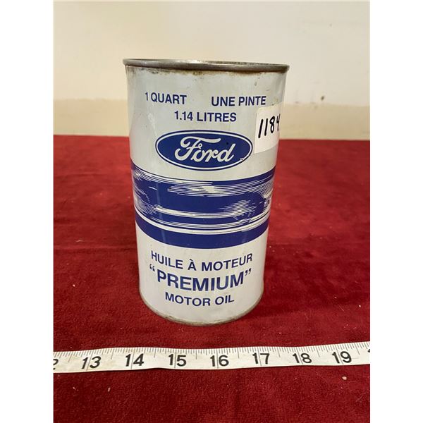 Ford Motor Oil Tin Empty (Nice)